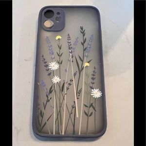 NWOT iPhone XR Case with Dried Flowers
